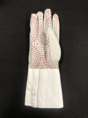 Glove - Epee &amp; Foil - Grey w. Red Dots - (OKF)
