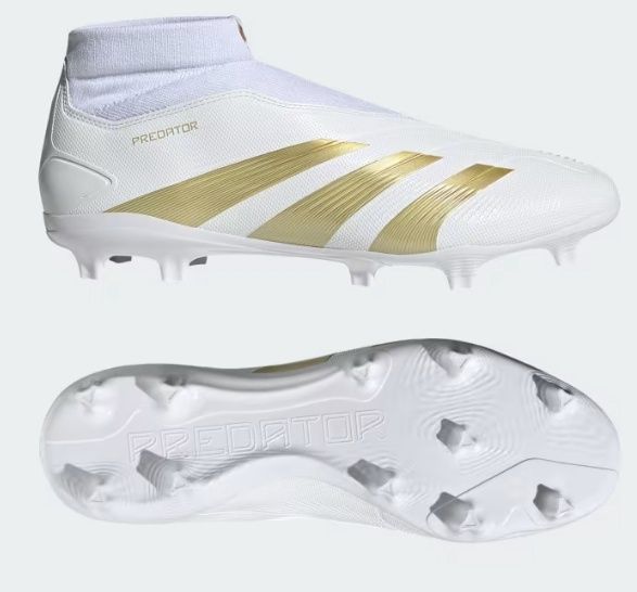 ADIDAS PREDATOR LEAGUE LL FG &#39;WHITE-GOLD&#39;