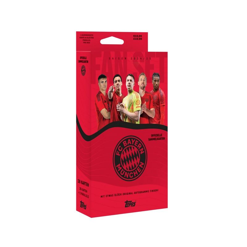 2024-25 TOPPS BAYERN MUNICH FAN SET