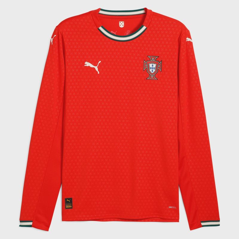 2025 PORTUGAL HOME LONG SLEEVE JERSEY