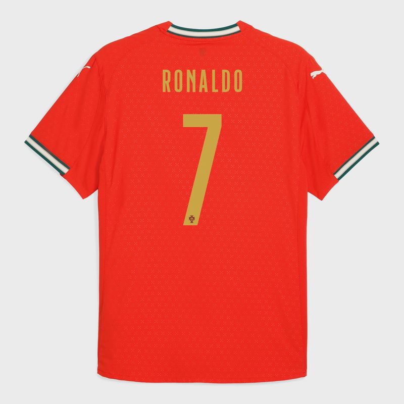 2025 AUTHENTIC PUMA RONALDO PORTUGAL HOME JERSEY