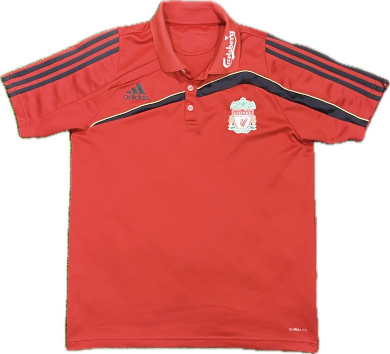 2009-2010 LIVERPOOL FC ADIDAS POLO - (M)