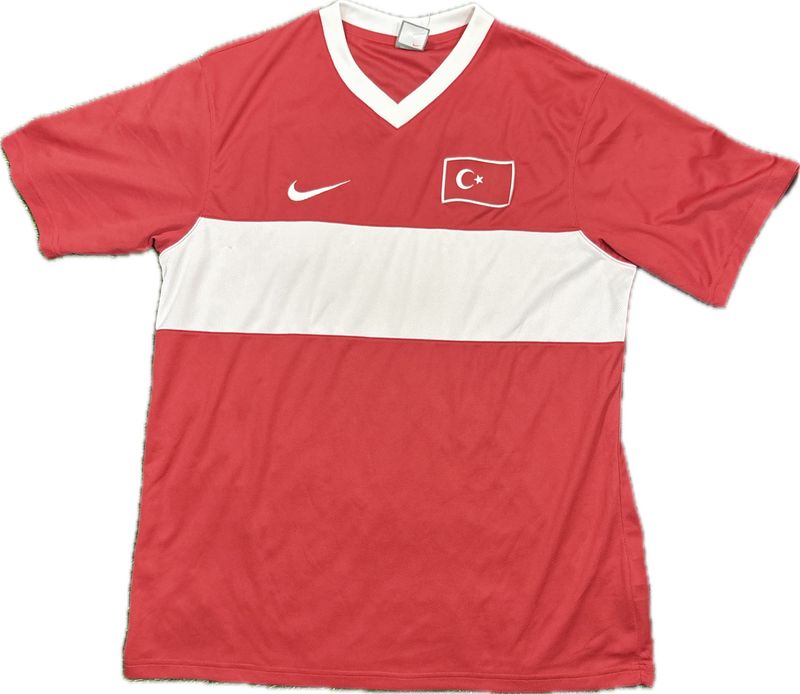 2009-2010 TURKEY HOME SHIRT - (L)