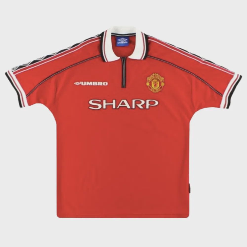 1998-2000 MANCHESTER UNITED HOME SHIRT - (L)