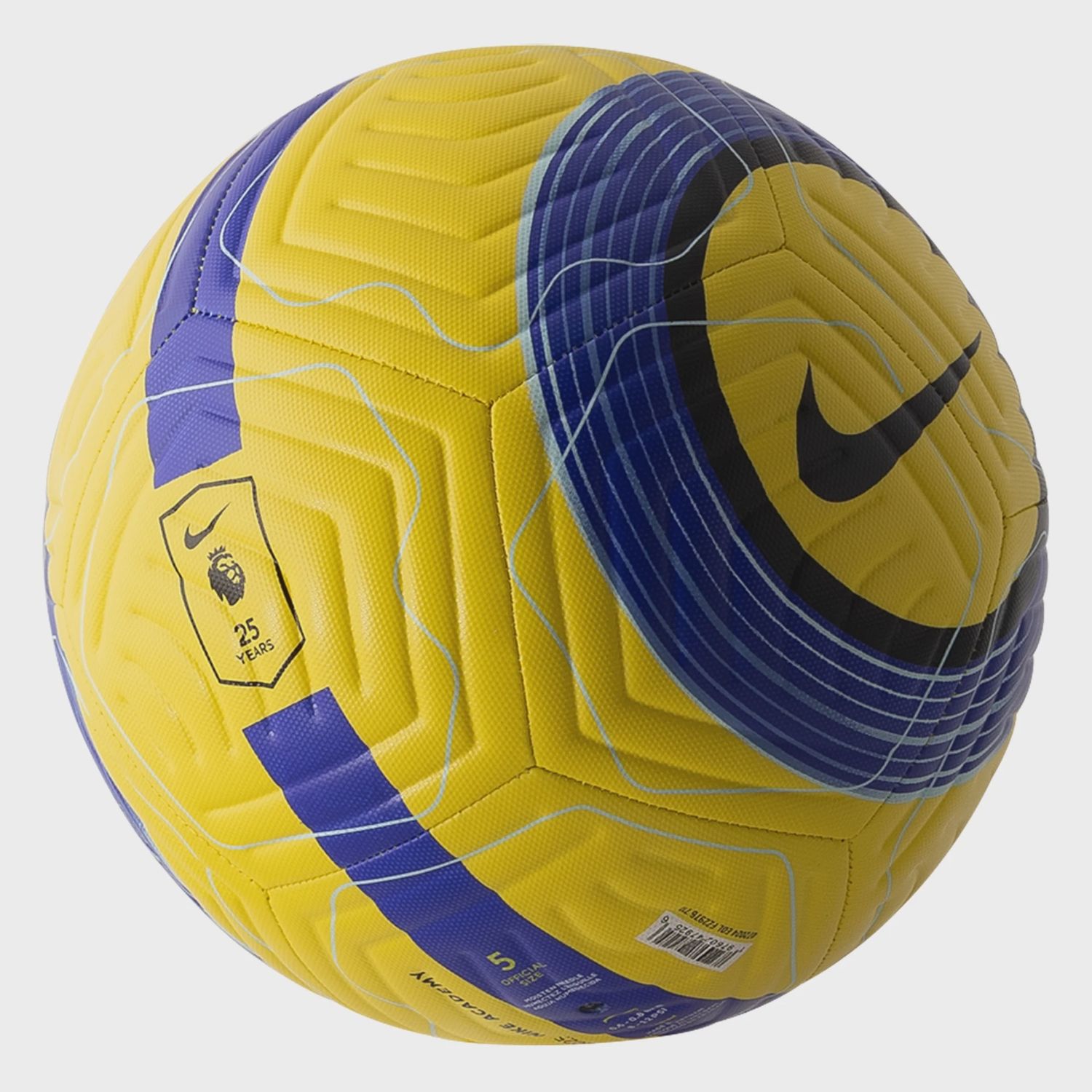 NIKE PREMIER LEAGUE ACADEMY SOCCER BALL- YELLOW