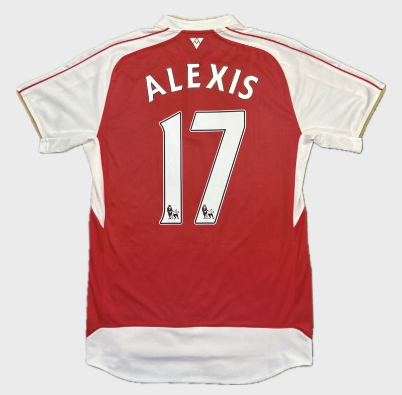 2015-2016 ARSENAL HOME SHIRT ALEXIS #17 - (M)