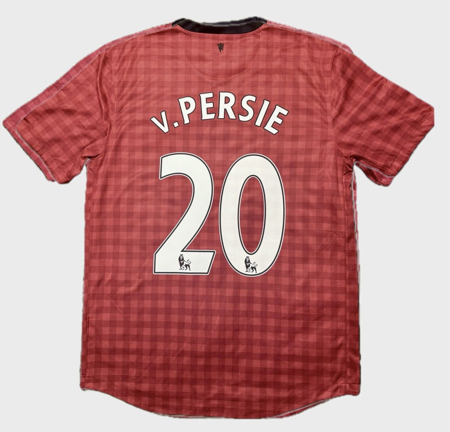 2012-2013 MANCHESTER UNITED HOME SHIRT VAN PERSIE #20 - (L)