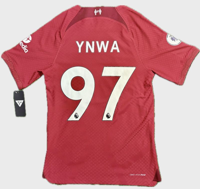 2022-2023 LIVERPOOL FC HOME DRI-FIT ADV SHIRT YNWA #97 - (S)