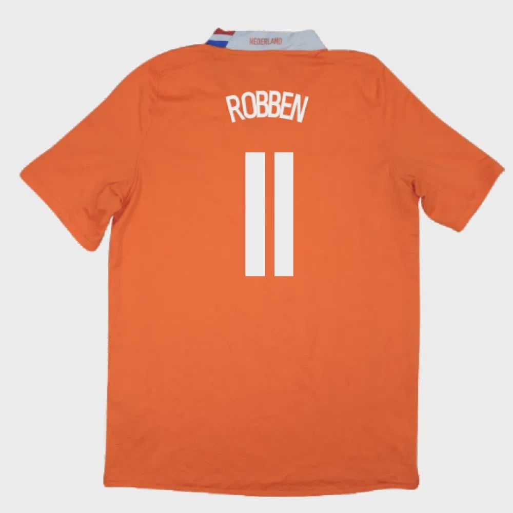 2008-2010 HOLLAND HOME SHIRT ROBBEN #11 - (L)