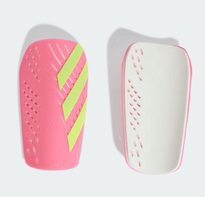 ADIDAS TIRO  CLUB SHIN GUARDS &#39;LUCID PINK/ LUCID LEMON&#39;