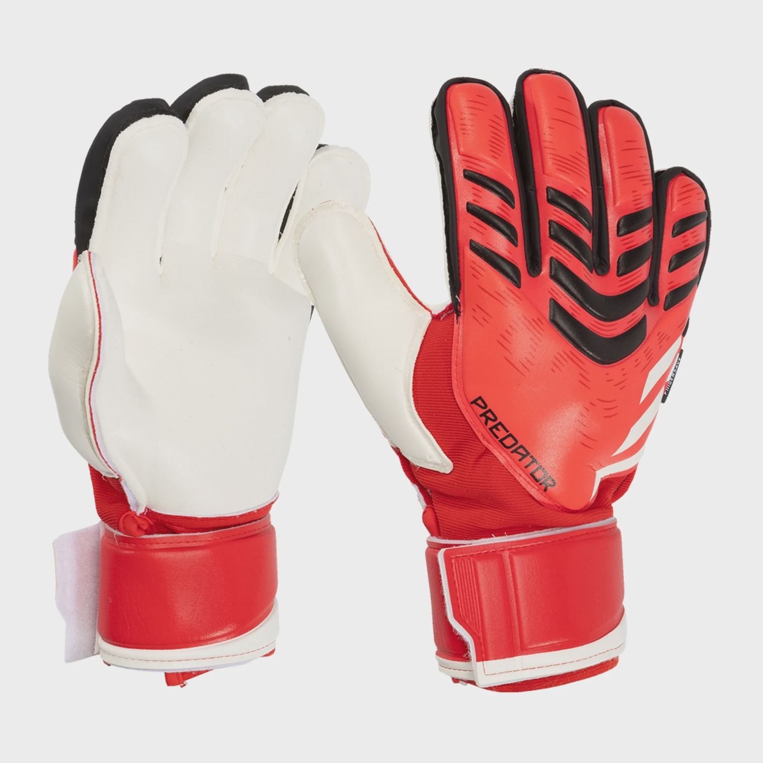 ADIDAS PREDATOR MATCH FINGERSAVE GOALKEEPER GLOVE &#39;PURE RUBY&#39;