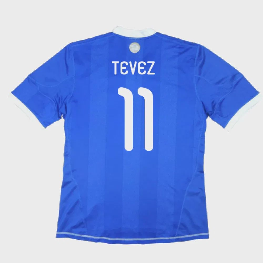 2010-2011 ARGENTINA AWAY SHIRT TEVEZ #11 - (M)