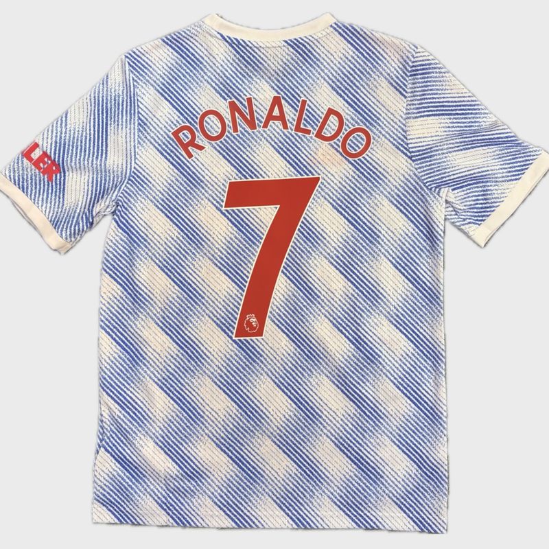 2021-2022 MANCHESTER UNITED YOUTH AWAY SHIRT RONALDO #7 - (YXL)