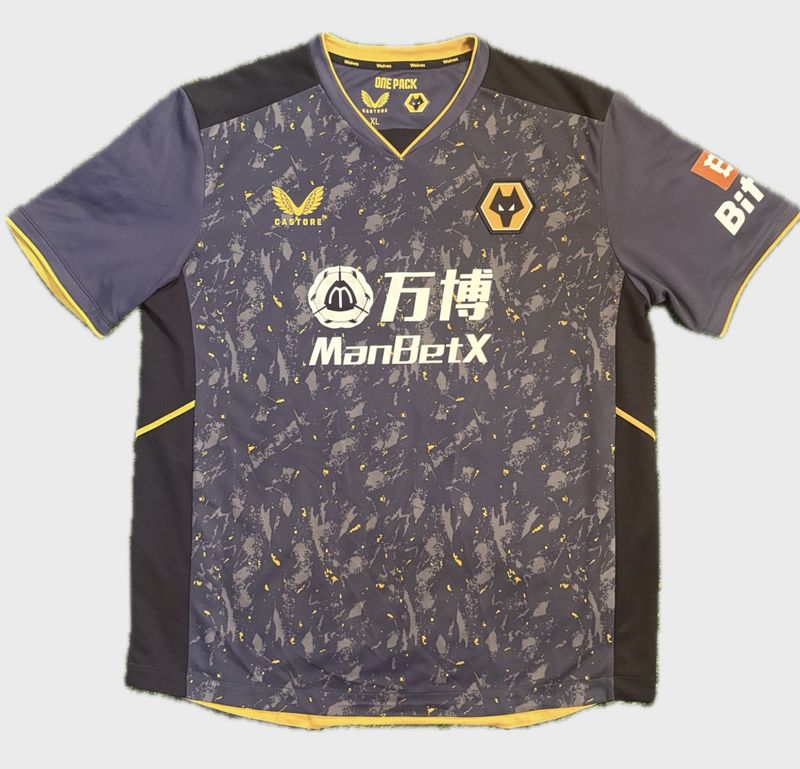 2021-2022 WOLVES AWAY SHIRT - (XL)