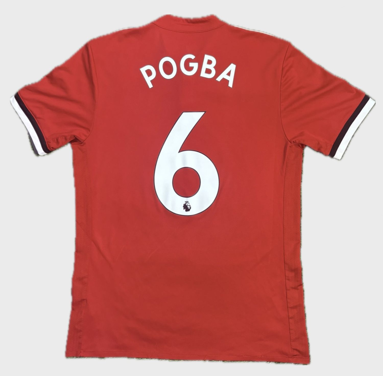 2017-2018 MANCHESTER UNITED HOME SHIRT POGBA #6 - (M)