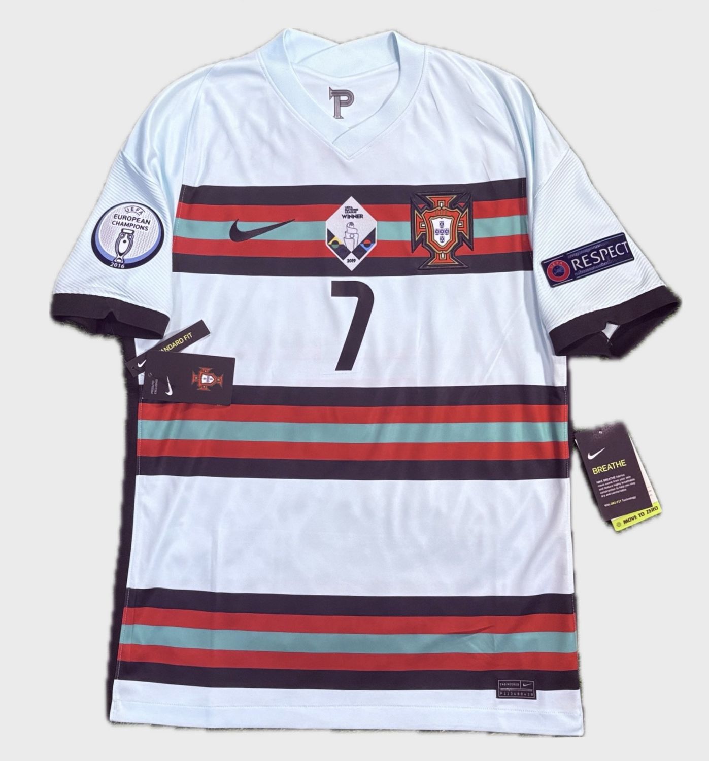 2020-2021 PORTUGAL AWAY SHIRT RONALDO #7 - (M)