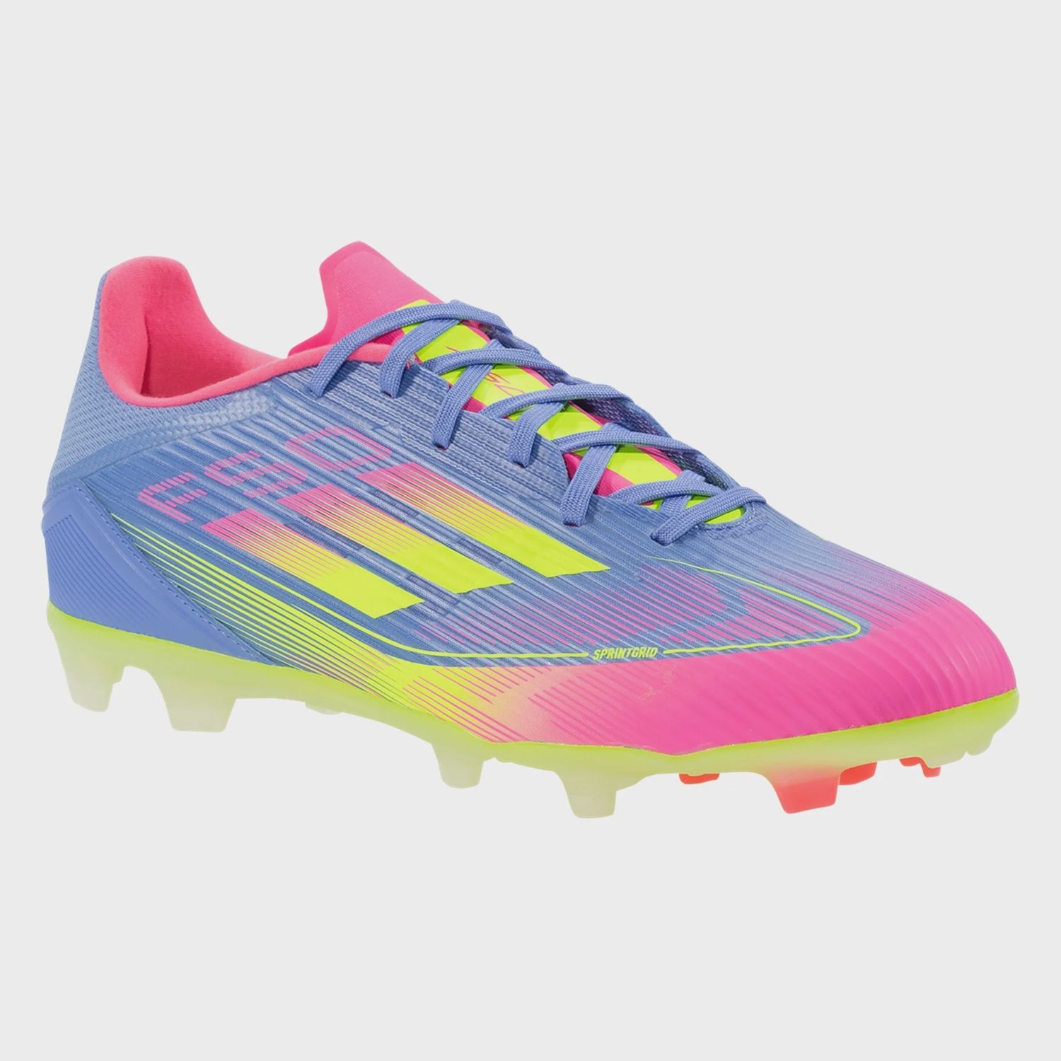 ADIDAS F50 LEAGUE FG/ MG &#39;BLUE FUSION/ LUCID LEMON&#39;