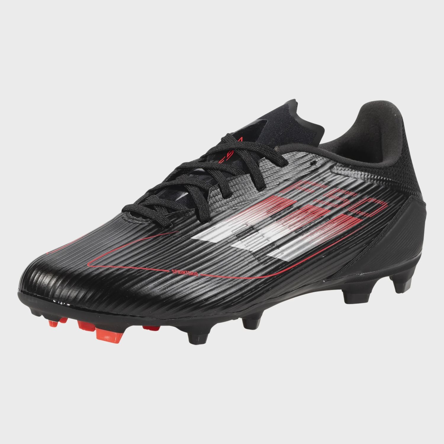 ADIDAS F50 LEAGUE FG/MG &#39;CORE BLACK/ LUCID RED&#39;