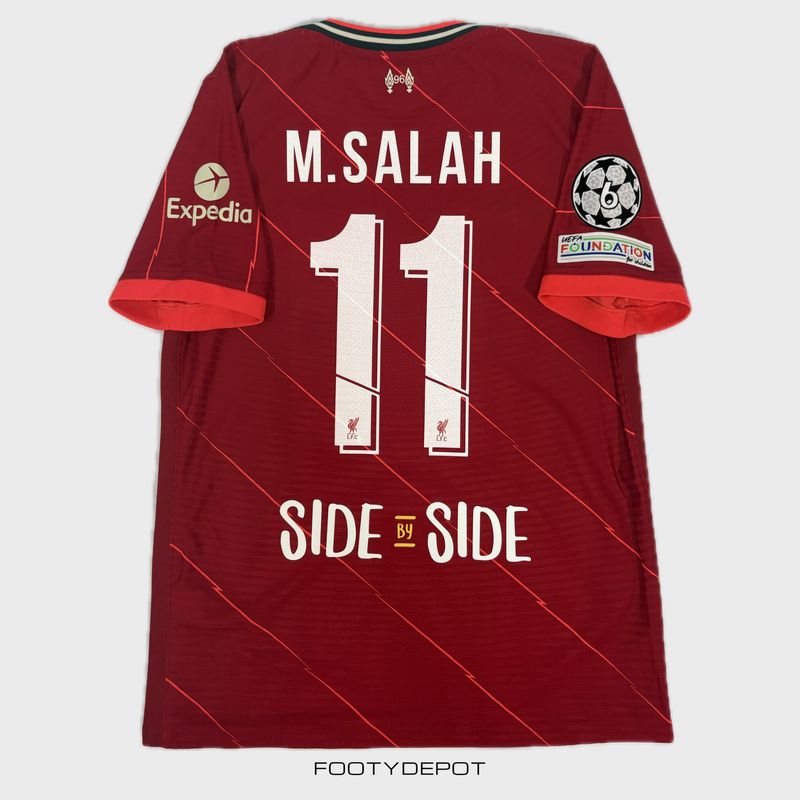 2021-2022 LIVERPOOL VAPOR HOME SHIRT SALAH #11 - (L)