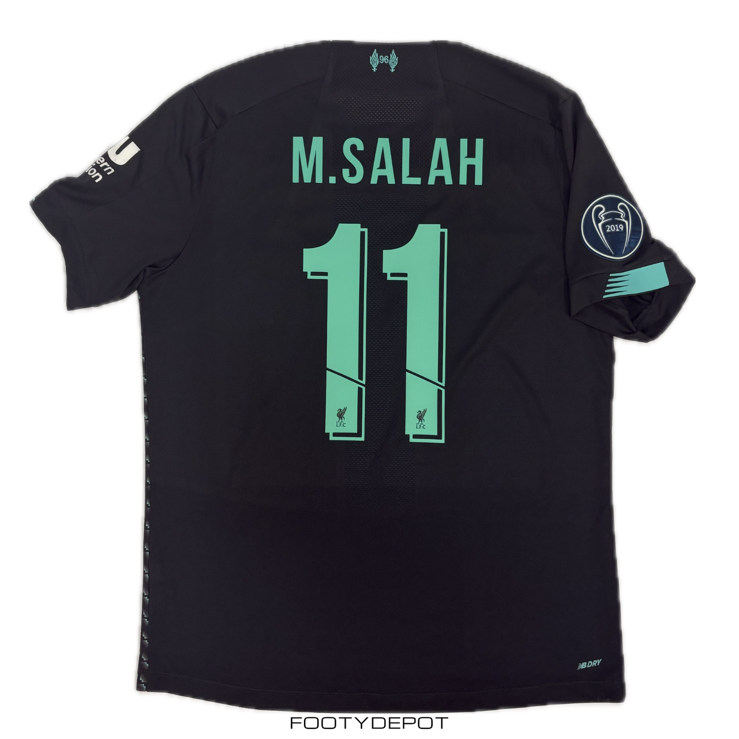 2019-2020 LIVERPOOL THIRD JERSEY M. SALAH #11 - (L)