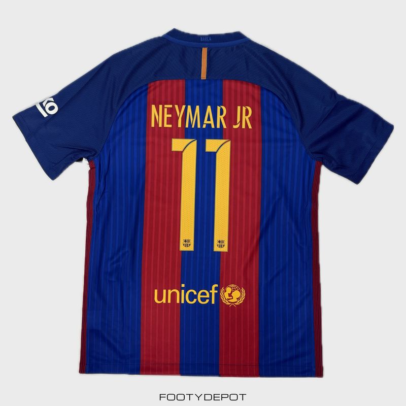 2016-2017 FC BARCELONA HOME SHIRT NEYMAR JR #11 - (M)