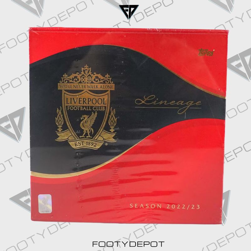 2022/23 TOPPS LIVERPOOL LINEAGE HOBBY BOX