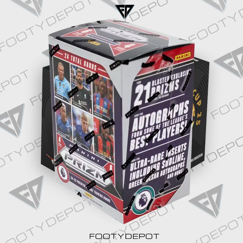 2024/25 PANINI PRIZM PREMIER LEAGUE EPL HOBBY BLASTER