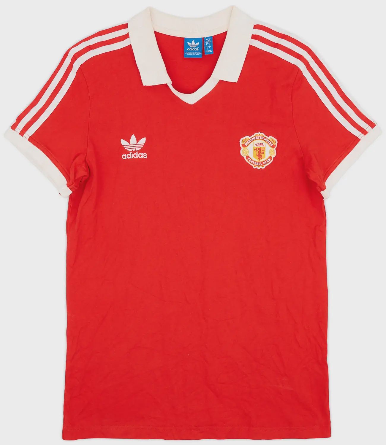 2015 MANCHESTER UNITED &#39;1980 adidas REISSUE HOME SHIRT - (L)
