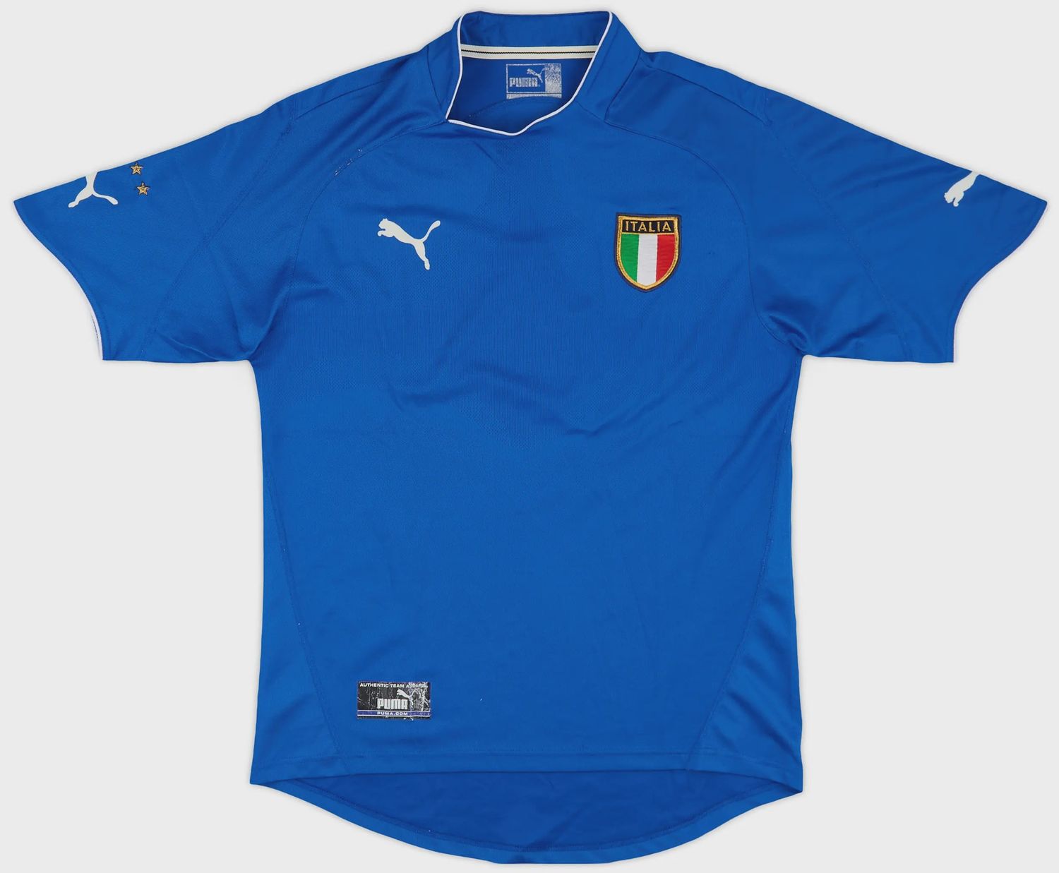 2003-2004 ITALY HOME SHIRT - (M)