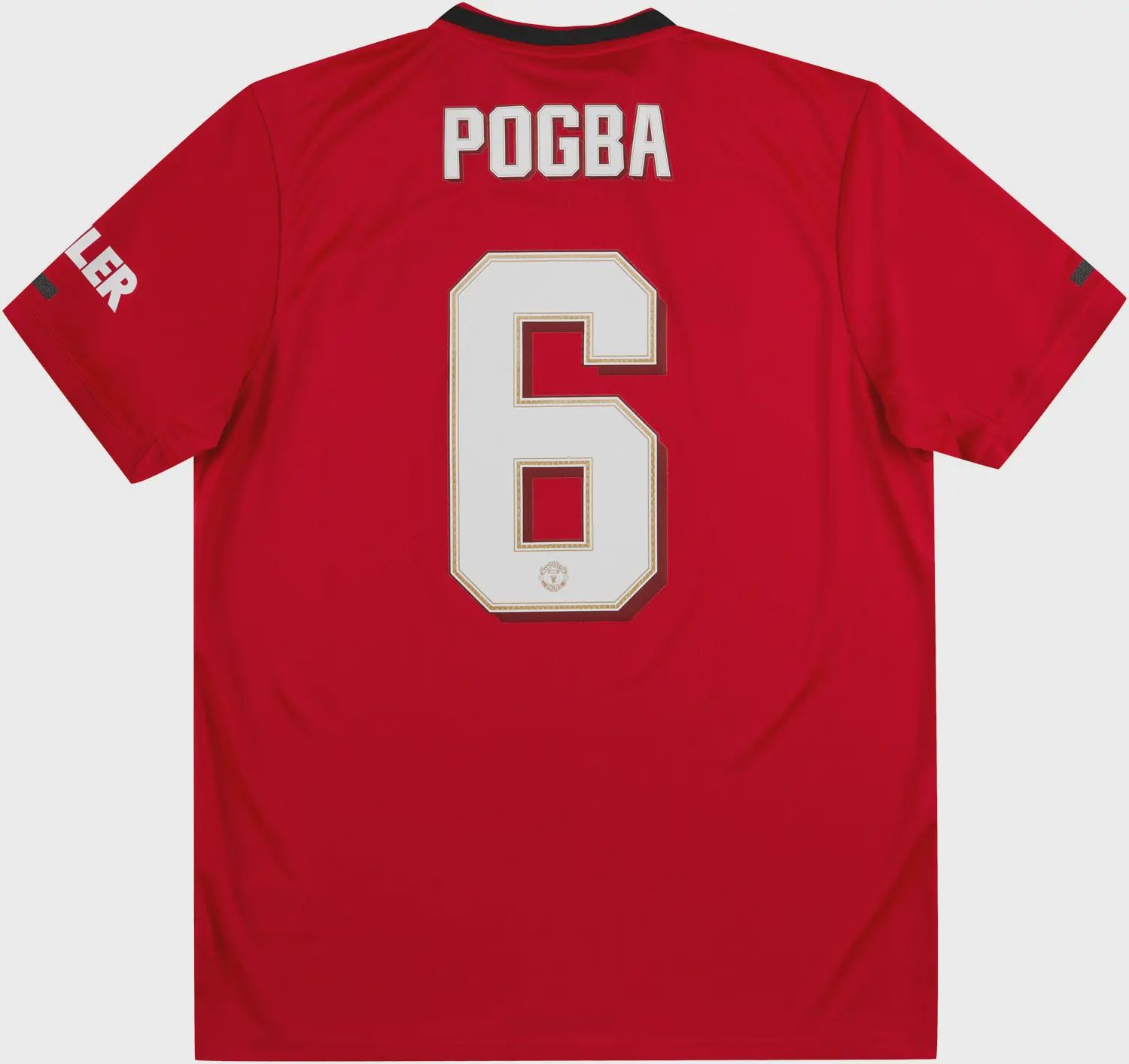 2019-2020 MANCHESTER UNITED HOME SHIRT #6 POGBA - (M)