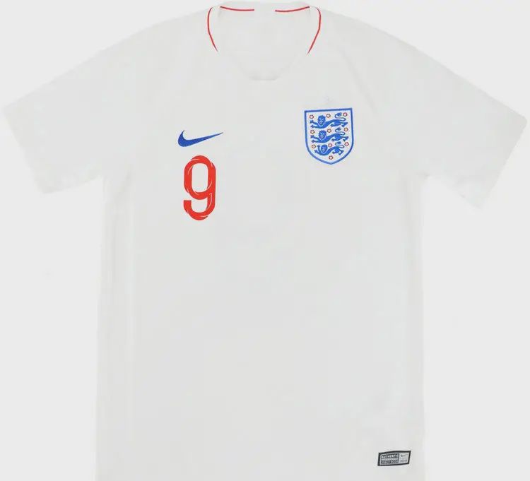 2018-2019 ENGLAND HOME SHIRT KANE #9 - (M)