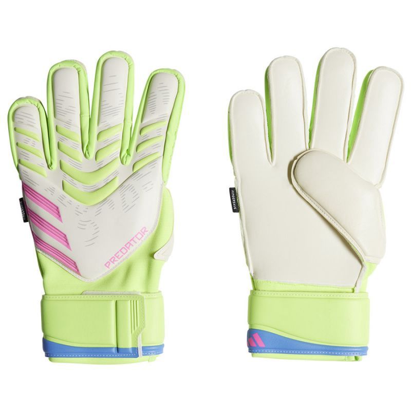 PREDATOR GOALKEEPER GLOVES MATCH FINGERSAVE  -WHITE/LUCID LEMON/LUCID PINK