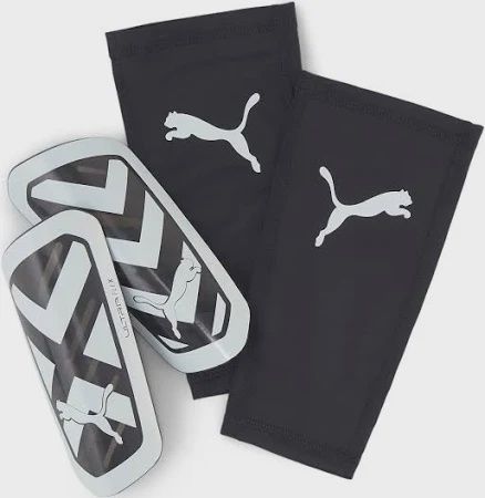 PUMA ULTRA LIGHT SOCCER SLEEVE SHIN GUARDS, Size: S