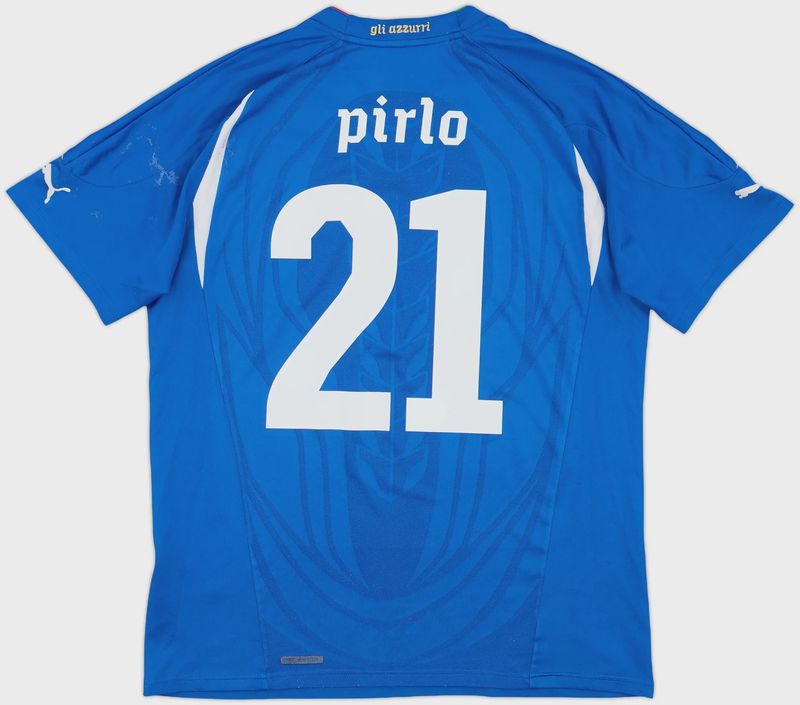 2010-2012 ITALY HOME SHIRT PIRLO #21 - (L)