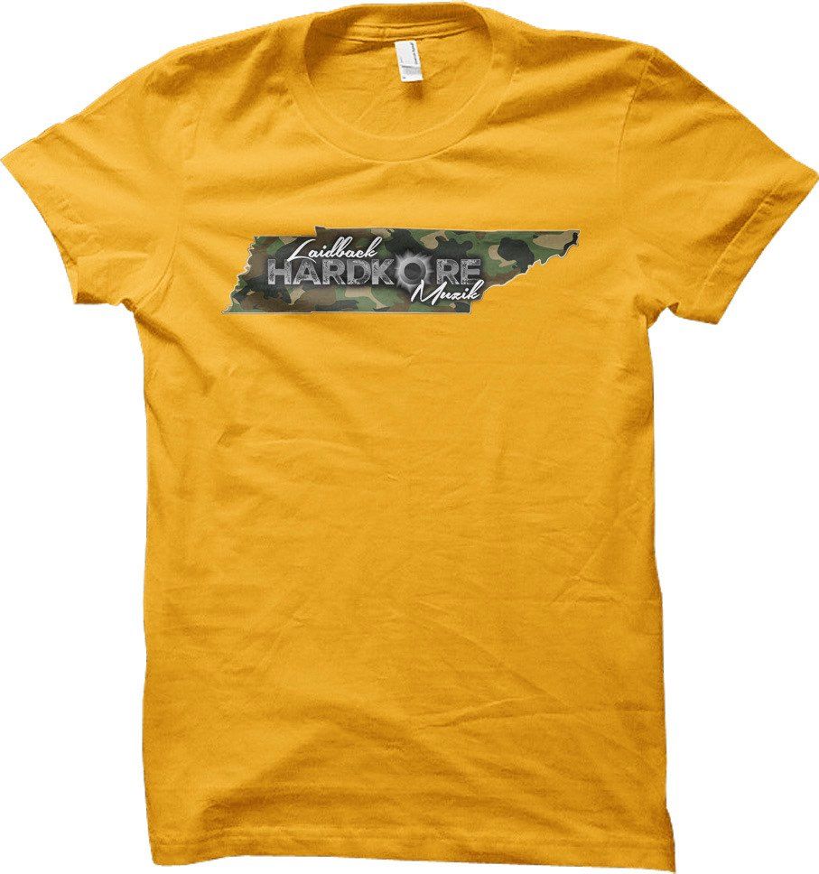 Yellow Laid-back Hardkore T-Shirt