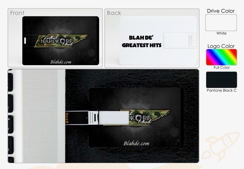 Blah De&#39; Greatest Hits Album USB