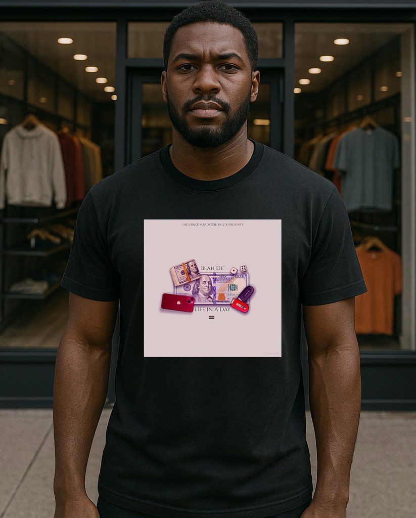 Life in a Day Black Tee