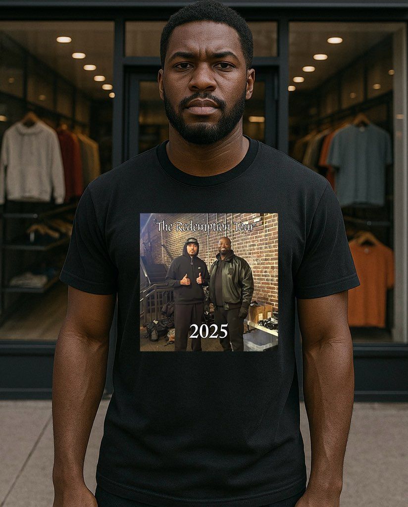 The Redemption Tour 2025 Black Tee