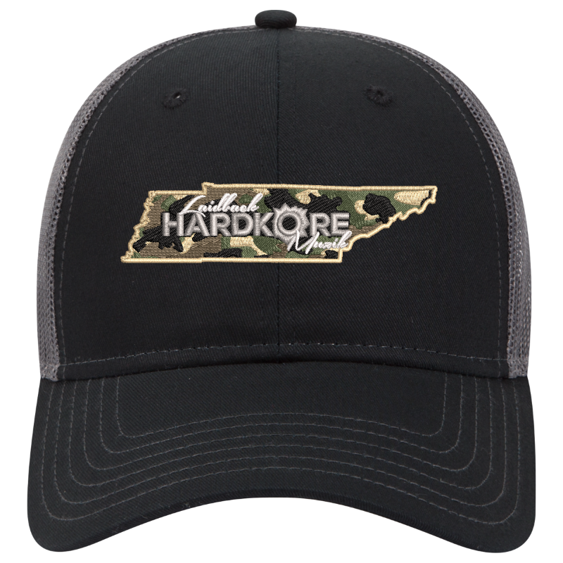 Laid-back Hardkore Trucker Hat (Embroidered Stitch)