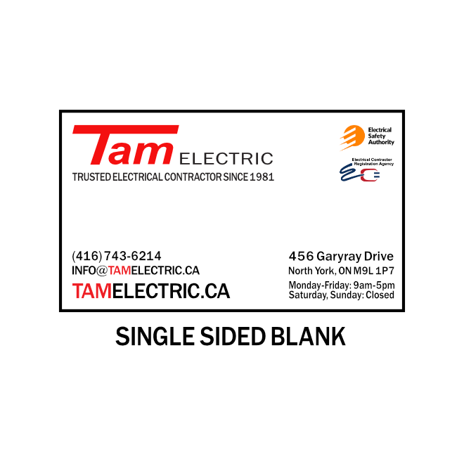 TAM BUSINESS CARDS