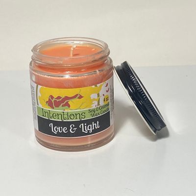 Love &amp; Light 4 oz. Soy &amp; Coconut Wax Scented Candle