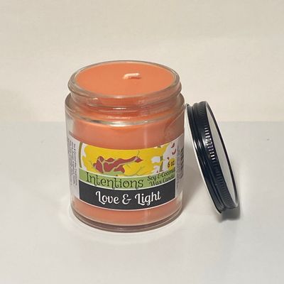 Love &amp; Light 6 oz. Soy &amp; Coconut Wax Scented Candle