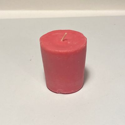 Idyllwild Rose Scented 2 oz. Soy, Coconut &amp; Beeswax Votive Candle