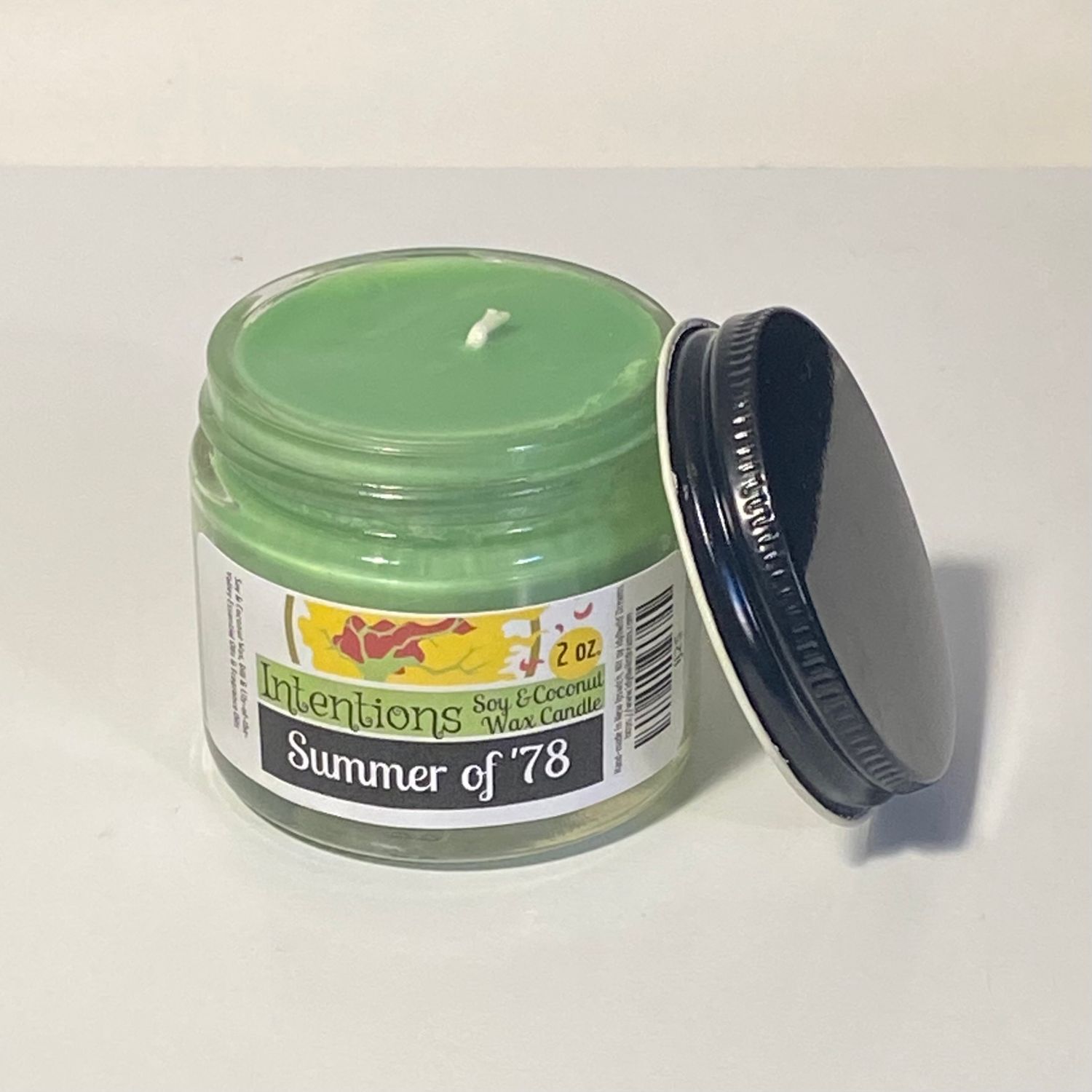 Summer of &#39;78 Scented 2 oz. Soy &amp; Coconut Wax Candle