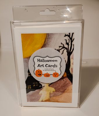 Halloween 5-Card Set - Art Print Cards