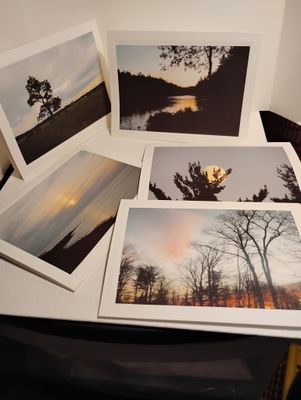 Sunset 5-Card Set - Photography Print Cards
