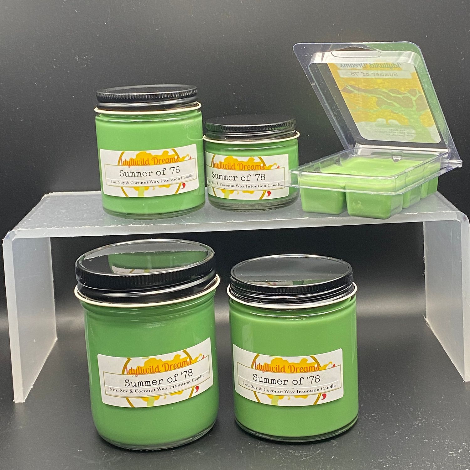 Summer of &#39;78 Scented 2 oz. Soy, Coconut &amp; Beeswax Votive Candle