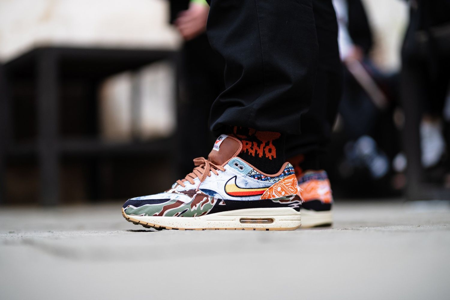 Nike x concepts air max 1 &quot;heavy&quot; sneakers
