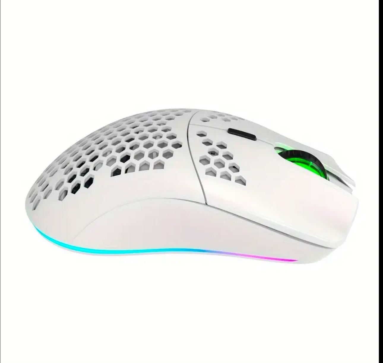 T66 wireless mouse with rgb for right hand