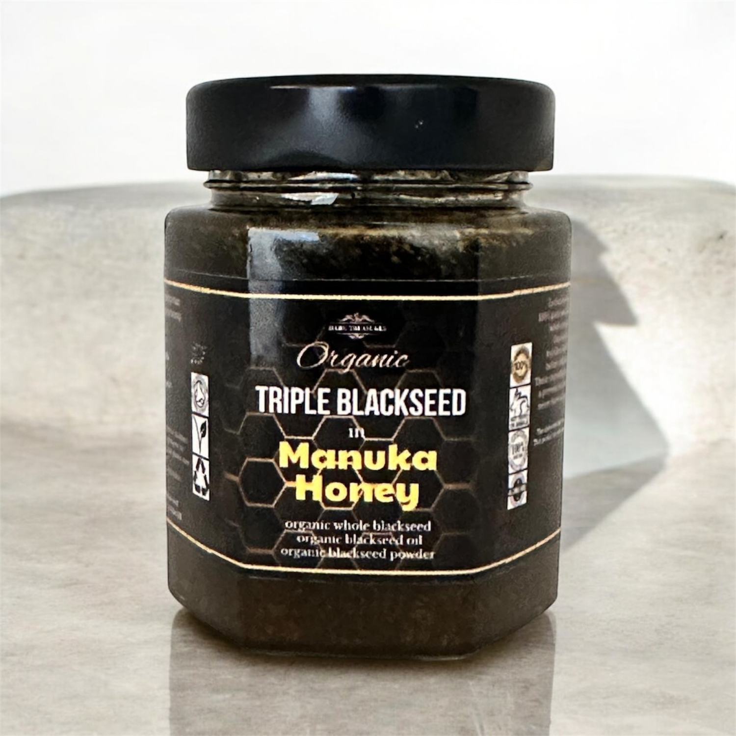 Organic Triple Blackseed + Manuka Honey (225g)